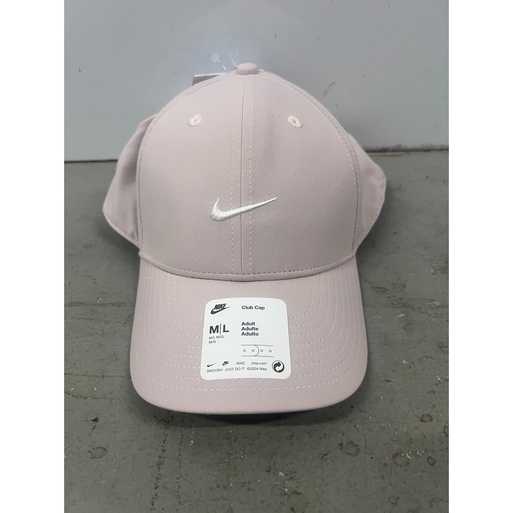 Nike Dri-FIT FV5563-019 Club Cap Unisex M/L Platinum Violet Snapback Hat NWT